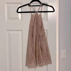 Rose colored Lace top